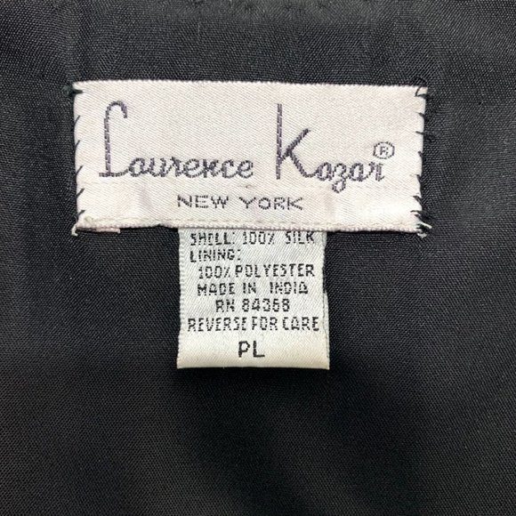 VINTAGE LAURENCE KAZAR Longline Beaded Evening Jacket - Picture 6 of 6